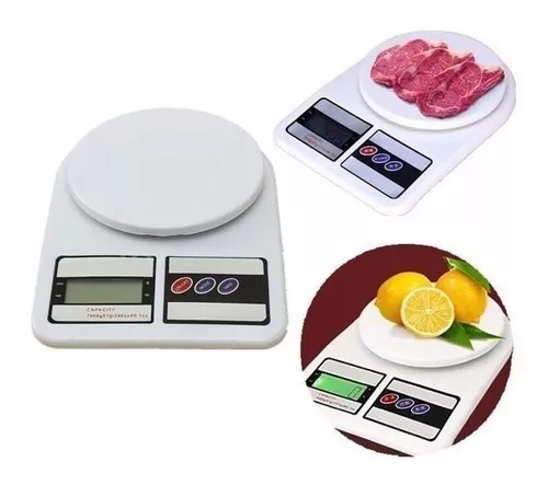 Balanza Gramera Báscula Cocina Digital Capacidad 10kg