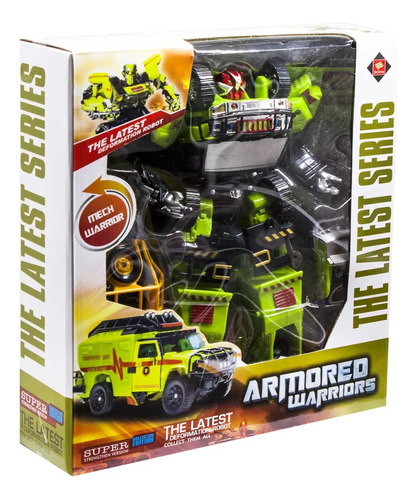 Robot Transformers Camioneta 4x4  Convertible 2 En 1