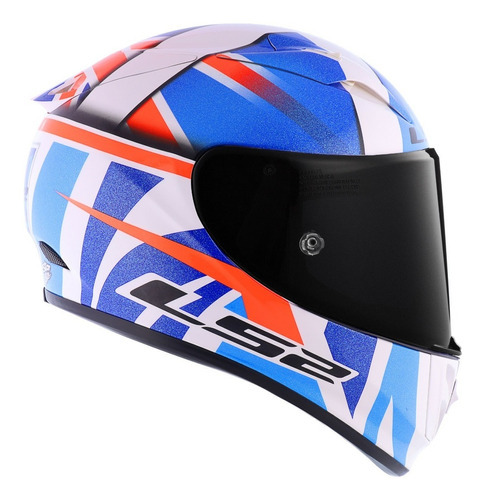 Capacete Ls2 Ff323 Arrow R John Mcphee Motogp Tamanho Do Capacete L/g (59/60