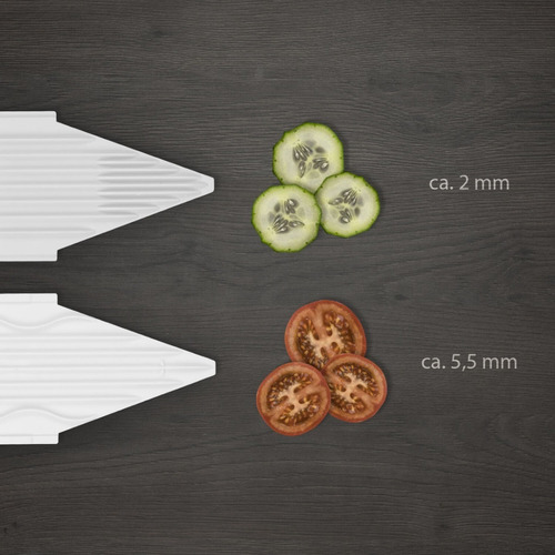 Imagen 4 de 10 de Mandolina Cortador De Frutas Y Verduras Borner Original V3