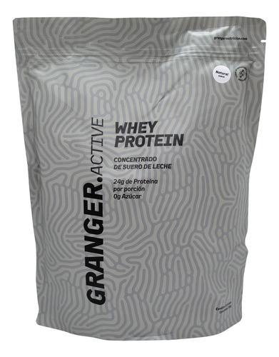 Granger X3 Whey Protein Suplemento Proteína Natural 750gr 3c