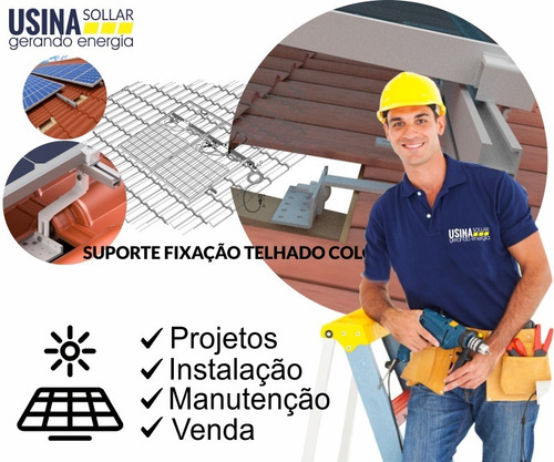 Kit Hoymiles 1,5kwp Mi-1200 Microinversor 4 Painéis 375w