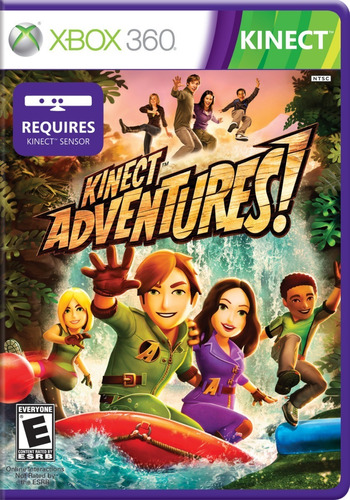 Jogo Kinect Adventures Mídia Física Xbox 360