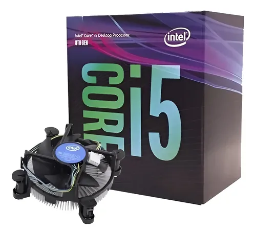 Processador Intel Core I5 8400 Lga1151 + Cooler E Pasta