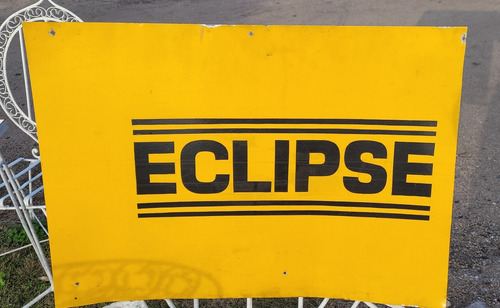 Cartel De Chapa Eclipse Publicidad 70 X 50