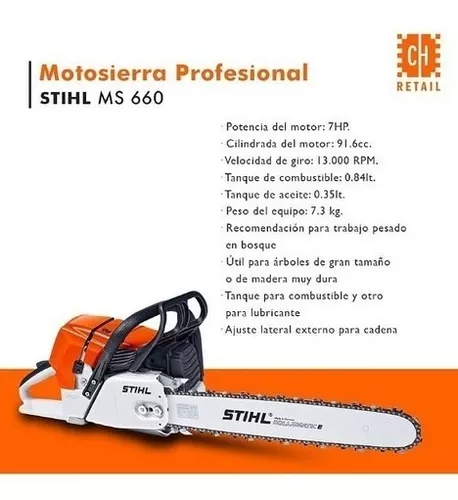 Nueva motosierra STIHL MS 382 