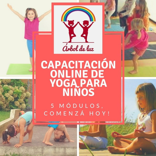 Capacitación Online Yoga Para Niños, Mensual