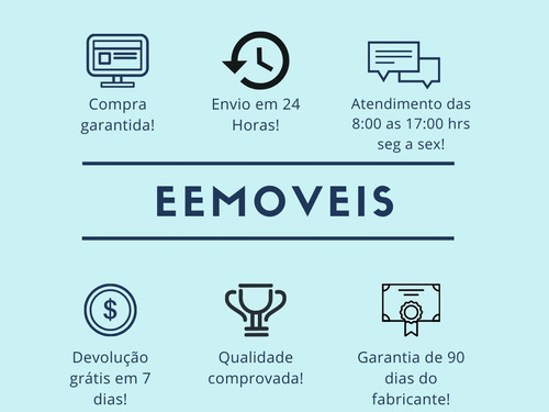 Imagem 5 de 6 de Kit 2 Armários Multiuso Sapateira Lavanderia Roma 2 Portas