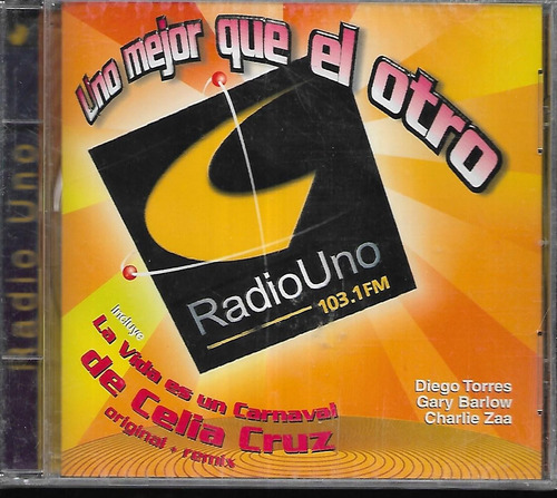 Radio Uno Compilado Diego Torres Celia Cruz Moloko Cd Nuevo