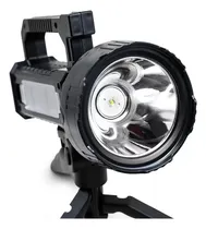 Comprar Foco Linterna Con Tripode Recargable Luz Led Caza Camping