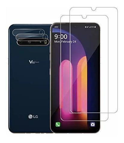 Protector Pantalla Para LG V60 Thinq Lente Camara 2 9h Gq