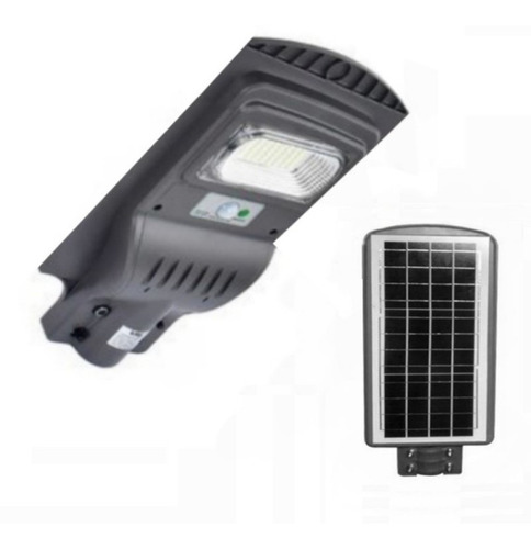 Foco Solar Para Poste 30w Luz Blanca+ Soporte Y Pernos