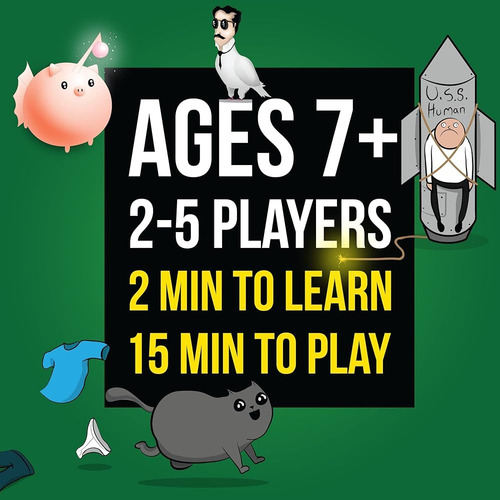 Exploding Kittens Original - Juego De Mesa Exploding Cats