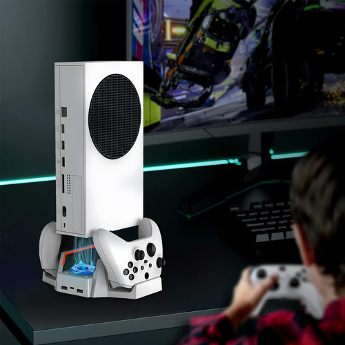 Base Enfriadora Y Recarga Control Compatible Xbox Series X/s