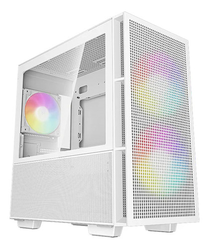 Gabinete Deepcool Ch360 3 Fan M-atx M-itx Color Blanco