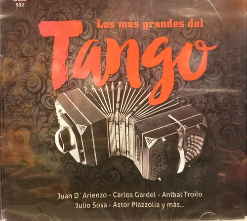 Los Mas Grandes Del Tango - Compilado Cd