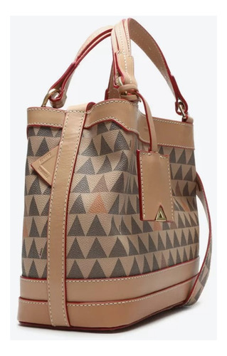 Bolsa Mini Tote Schutz Emma New Triangle S500181185 Bege Original