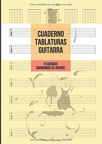 Libro  Tablatura Guitarra: Guitarra 6 Cuerdas, 7 Tabl Lrf
