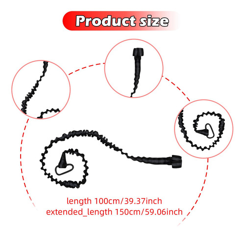 Correa Elástica Para Remo De Kayak, Accesorios, Estirable