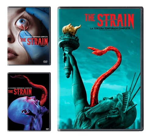 The Strain Paquete Temporadas 1 2 3 Dvd