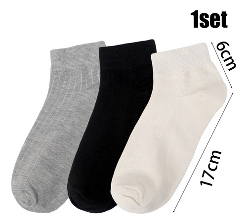 Calcetines Cortos Casuales De Algodón Con Lunares Para Mujer