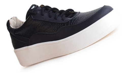 Imagen 4 de 5 de Zapatillas Zapatos Sneakers De Mujer De Cuero Jack - Ferraro