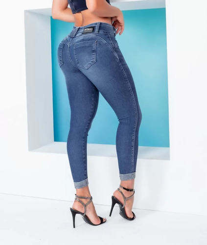 Imagem 5 de 5 de Calça Pitbull Pit Bull Jeans Feminina Original C/ Bojo