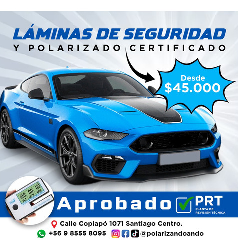 Polarizado Y Láminas De Seguridad Certificadas