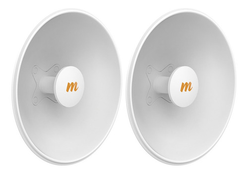 Imagen 1 de 1 de Dos Antenas Mimosa 4.9-6.4ghz 42.9cm 45° 25dbi Para C5x