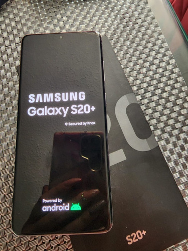Samsung Galaxy S20+ 128 Gb Cosmic Gray 8 Gb Ram Con Detalle Mínimo En Pantalla