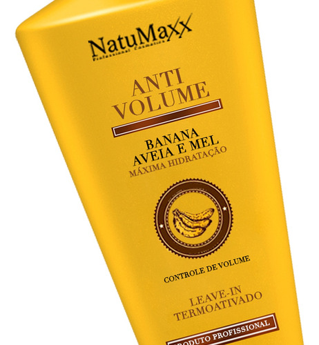 Natumaxx Banana, Aveia E Mel Leave In 300ml