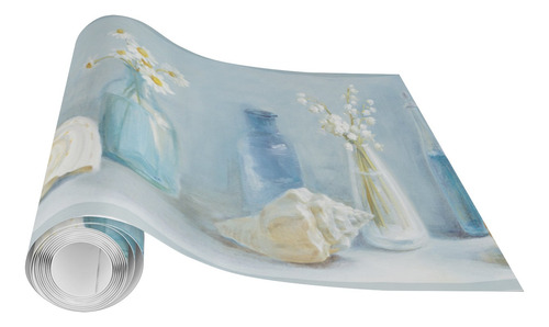 Conchas De Mar Azul Cenefas Decorativas Para Paredes 10 Cm