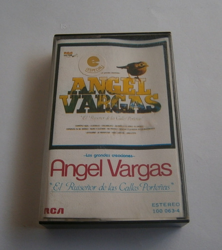 Ángel Vargas - Las Grandes Creaciones (cassette Ed. Uruguay)