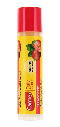 Imagen 1 de 1 de Carmex - Daily Care Lip Balm Spf15 Barra (strawberry)