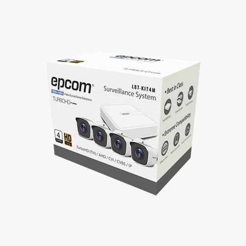 Cctv Kit Completo De 1 Megapixel Con Disco Duro De 1 Tb