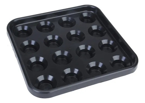 Bandeja De Plástico Para Almacenamiento, 16 Bolas, Billar, B