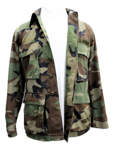 Gandola De Botão, U.s. Army, Woodland Type One, Small (Usado)
