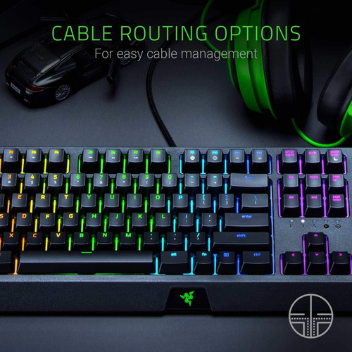 Razer Blackwidow Mechanical Gaming Teclado: Interruptores Me