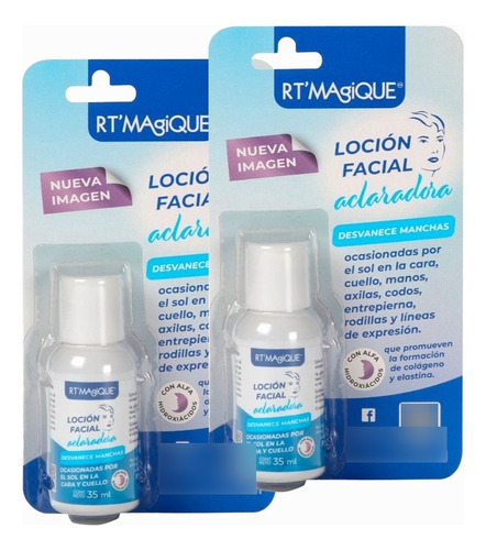 2 Piezas Loción Rt Magique 35ml Burbuja