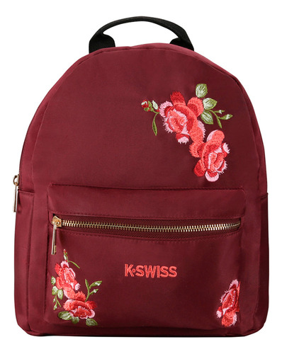 Mochila Flower Color Vino