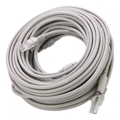 Cable Cat 5 M/10m/1m/20m Rj4+dc Ethernet Cctv Para Cámaras I