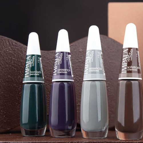 Kit 10 Esmaltes Impala Lançamento Coleção A Cor Da Moda 6
