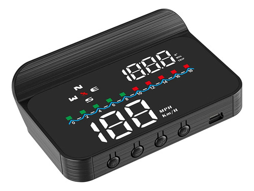 Digital Gps Speedometer, Car Universal Hud Head Up Display W
