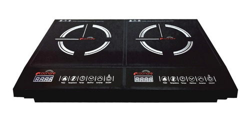 Parrilla eléctrica Ecocinare Cook-03 negra 110V