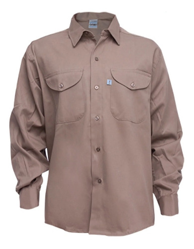 Camisa De Trabajo Ombu Original 100% Algodón Del 38 Al 48