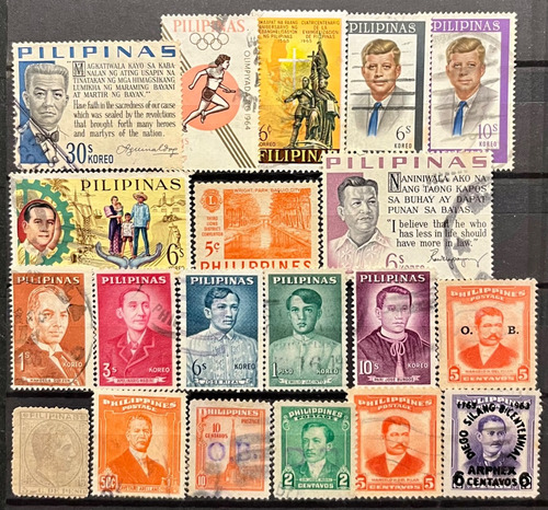 Filipinas - Lote De 20 Sellos - Temas Varios P888