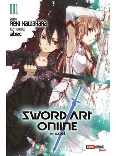 Sword Art Online Novela Aincrad Tomo #1 - Panini Manga (sao)