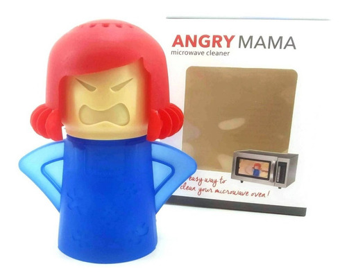 Imagen 1 de 9 de Limpiador De Horno Microondas A Vapor Angry Mama Limpieza