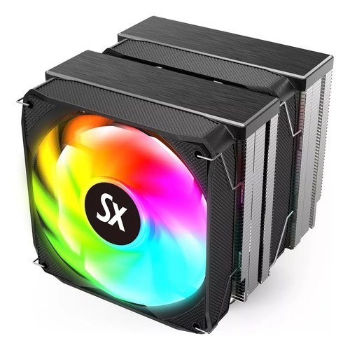Cooler Cpu Solarmax Sx Cc-621a Argb 120mm Gamer Intel Y Amd Rgb