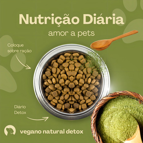 Suplemento Natural Orgânico A Base De Neem Nin Indiano Cães